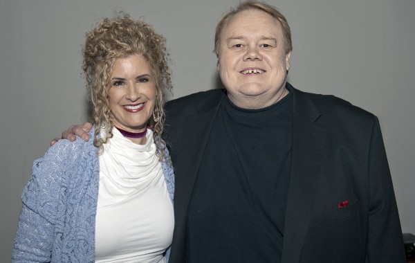 Louie Anderson and Jodi KSTP